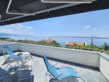Ferienwohnung für 2 Personen, mit Balkon/Terrasse in Novi Vinodolski