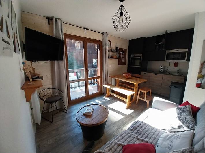 Studio pour 4 personnes, avec balcon/terrasse, animaux acceptés
