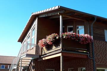 Ferienwohnung für 4 Personen, mit Whirlpool und Balkon in Münster