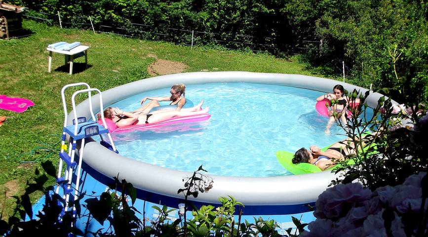 Gîte pour 6 personnes, avec piscine ainsi que terrasse et jardin dans Parc naturel régional des Pyrénées ariégeoises - 2