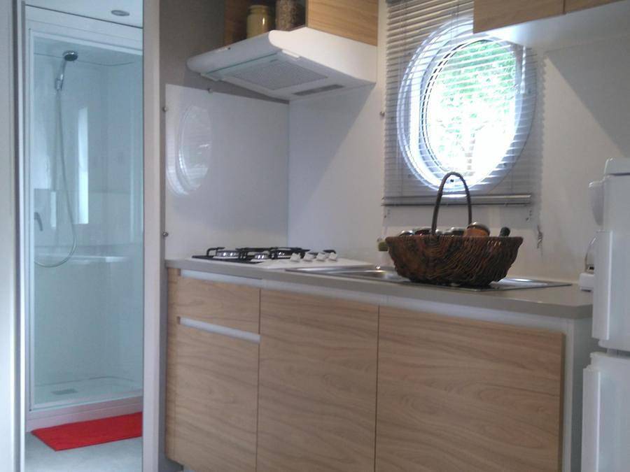 Camping les Cigales - Mobilhome 5 personas - Lodge Confort 2 habitaciones 4/5 P in Pézenas, Côte d'Améthyste