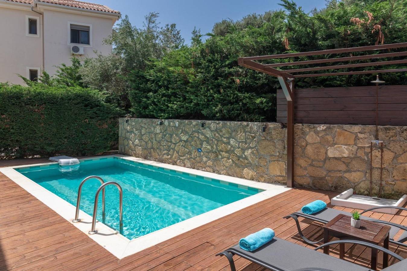 Villa 'Zante Oliva Blu-Seaview With' mit Meerblick, Wlan und Klimaanlage in Bochali, Zakynthos