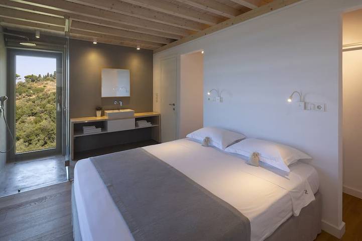 Villa mit pool für 6 Personen, mit Garten und Terrasse auf Skiathos - 3