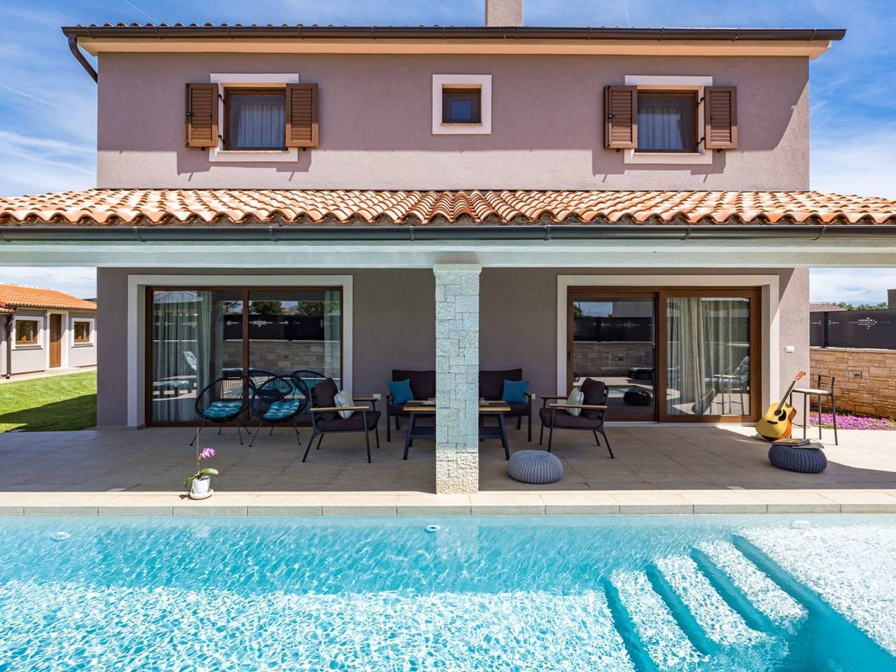 Villa Roma in Sisan, Südküste Istrien