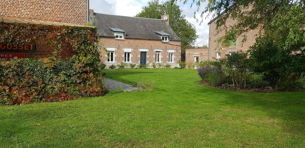 Double Room with Garden View in Aulnoye-Aymeries, Avesnes-sur-Helpe