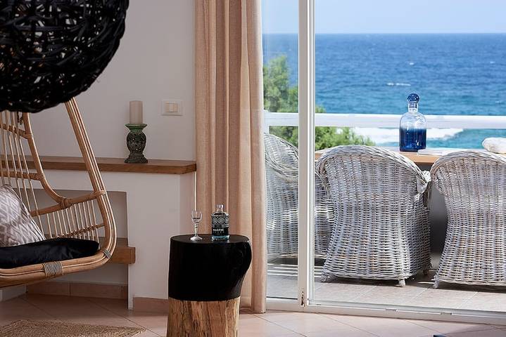 Location de vacances pour 5 personnes, avec balcon et vue sur l’océan dans Milos - 2