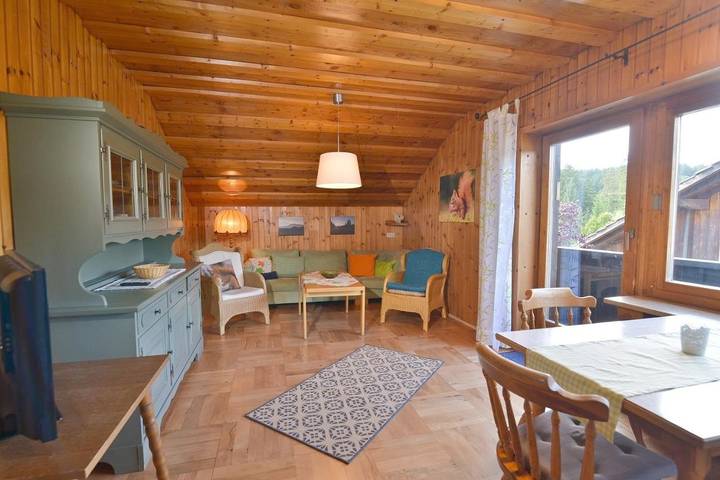 Bauernhof für 5 Personen, mit Balkon und Terrasse sowie Garten und Ausblick