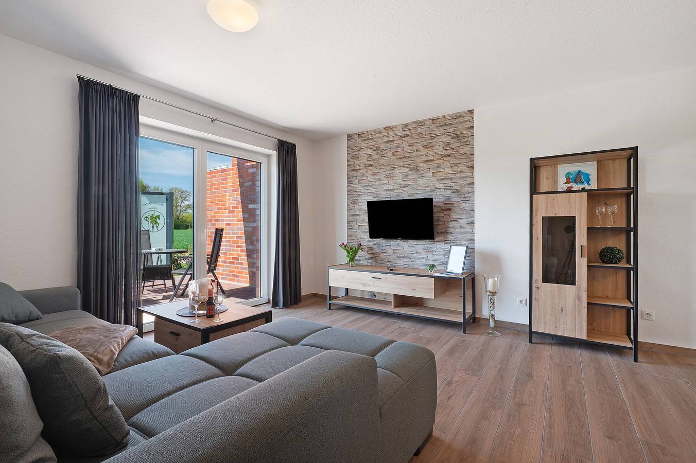 Ganze Wohnung, Ferienwohnung 'Anna 2 Eg' mit Privatterrasse und Garten in Lastrup, Niedersachsen