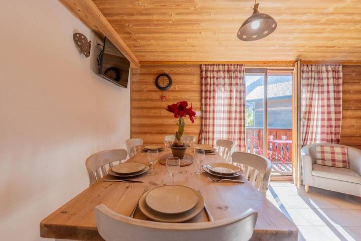 Gîte pour 6 personnes, avec jardin et balcon à Essert-Romand - 4