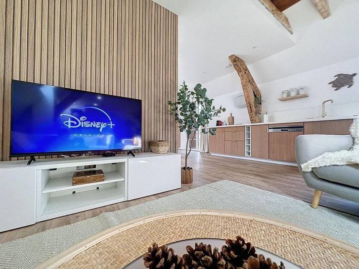 Gîte pour 6 personnes, avec balcon et jacuzzi dans Casino De Bagneres De Bigorre - 4