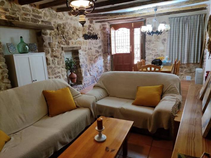 Location de vacances pour 7 personnes, avec terrasse et vue à Vilafamés - 2