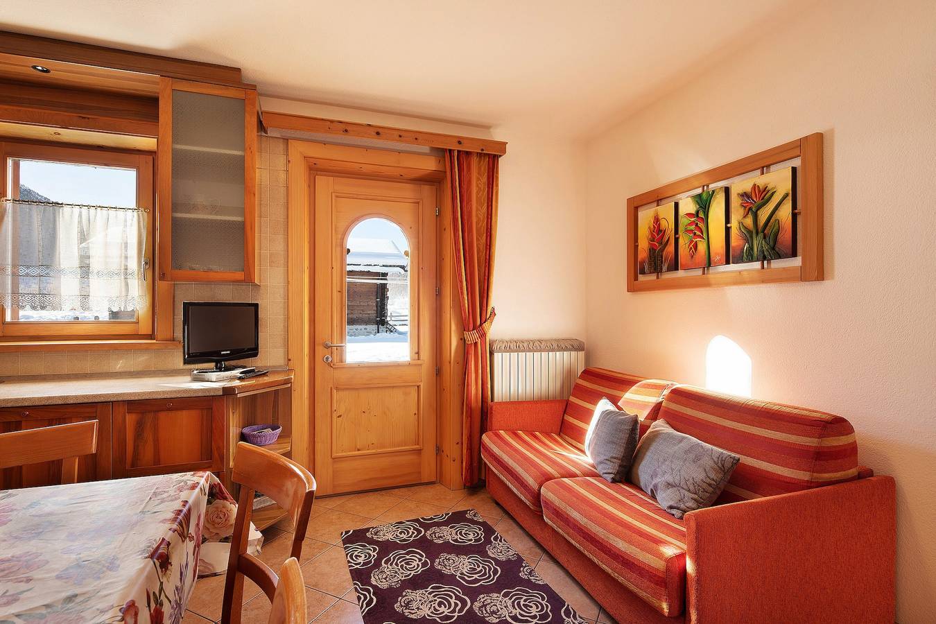 Casa vacanze Baita sulle Alpi, vista montagne, giardino, terrazza, barbecue e Wi-Fi in Livigno (Borgo), Livigno