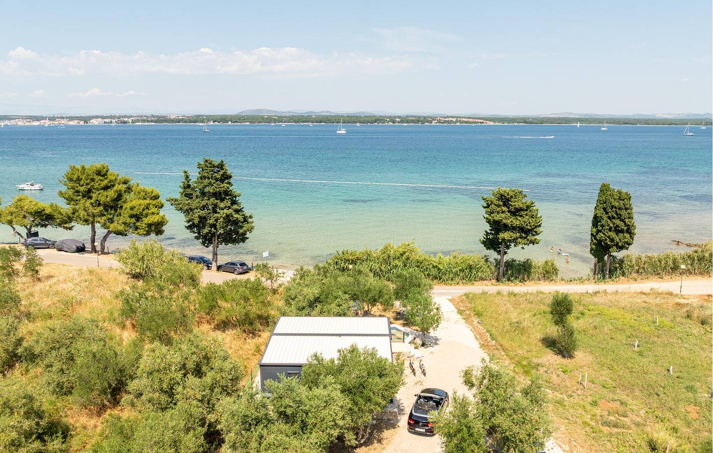 Maison de vacances pour 5 personnes avec terrasse in Tkon, Pasman