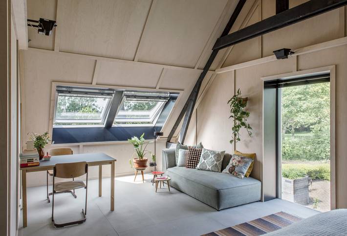 Charmantes 10-Personen-Haus mit Blick auf die Salzwiesen im Norden Frieslands in Niederländische Nordsee