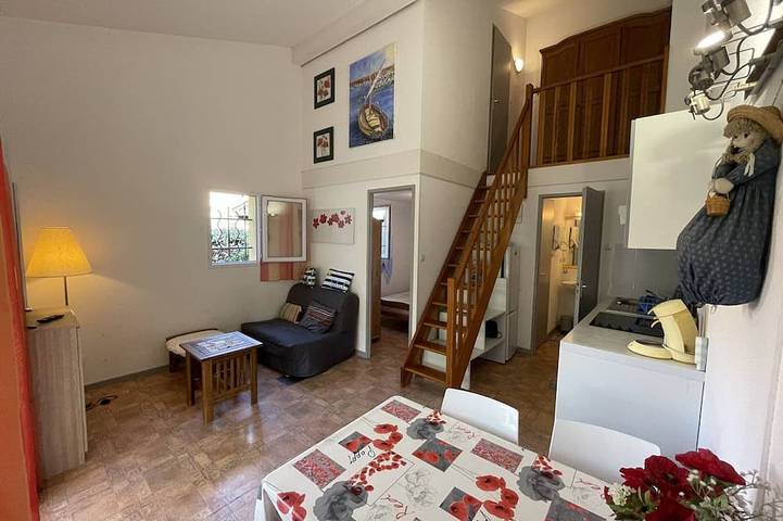 Villa pour 6 personnes, avec piscine et terrasse, animaux acceptés dans Saint-Cyprien-Plage