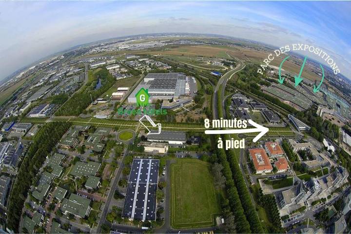 Hôtel pour 6 personnes, avec terrasse dans Parc des Expositions de Villepinte - 2