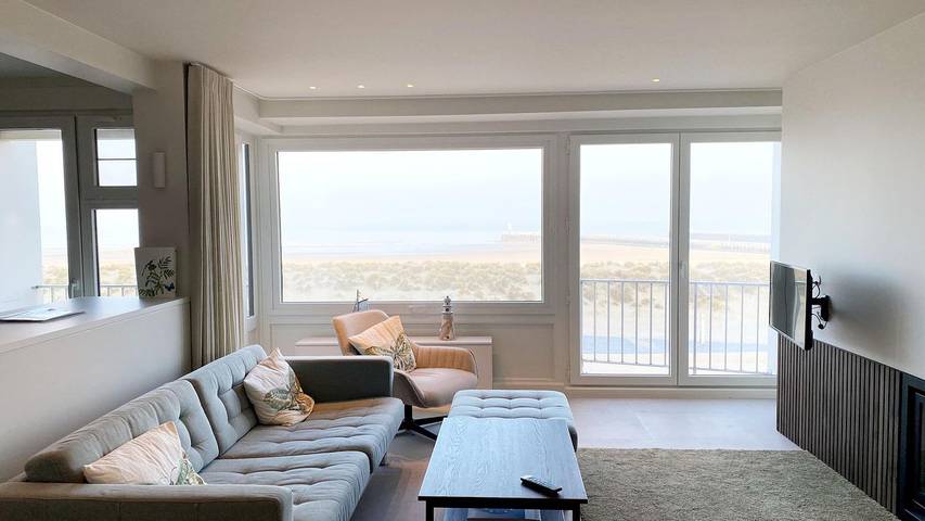 Ferienwohnung für 6 Personen, mit Balkon/Terrasse und Terrasse in Nieuwpoort