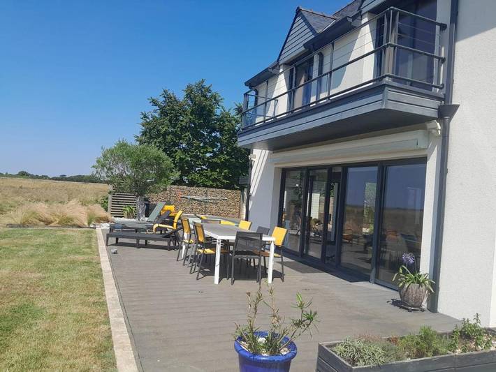 Maison de vacances pour 10 personnes, avec piscine ainsi que vue et terrasse, animaux acceptés - 1