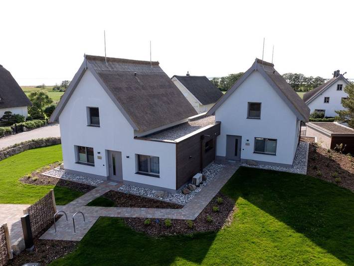 Ferienhaus mit Meerblick für 4 Personen, mit Garten und Sauna in Bernsteinbäder
