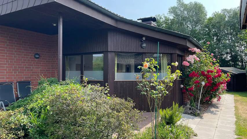 Ferienhaus für 4 Personen, mit Terrasse und Garten, mit Haustier in Wettringen