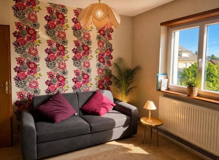 Gîte pour 4 personnes, avec Balcon et Terrasse à Reichshoffen