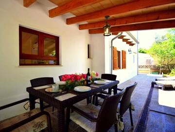 44236 Modernes Strandhaus Es Baladre in Playa de Alcúdia, Alcúdia für 7 