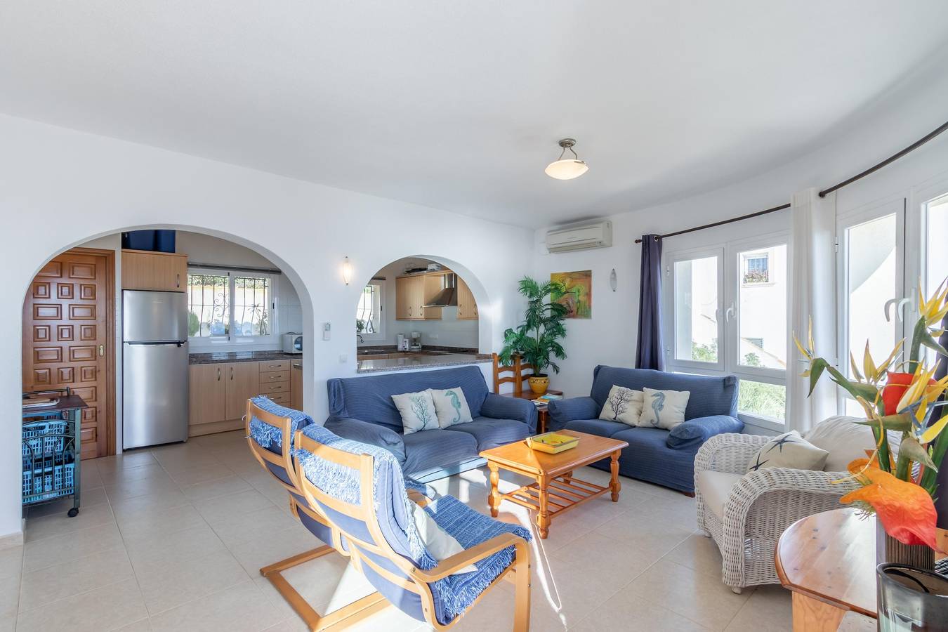 Villa "Casa Anita" con vistas a la montaña, piscina, Wi-Fi, terraza y jardín in Benitachell, Costa Blanca