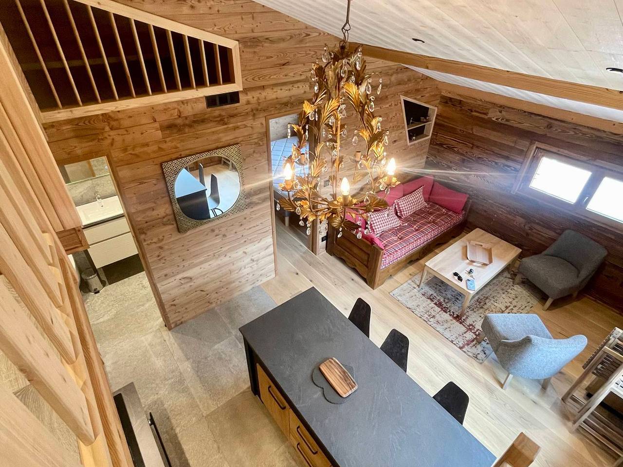 Chalet moderne 4 pers avec terrasse, mezzanine et parking in Crest-Voland, Région d'Albertville