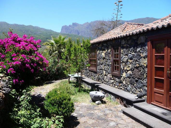 Ferienhaus für 5 Personen, mit Terrasse und Garten sowie Sauna auf La Palma