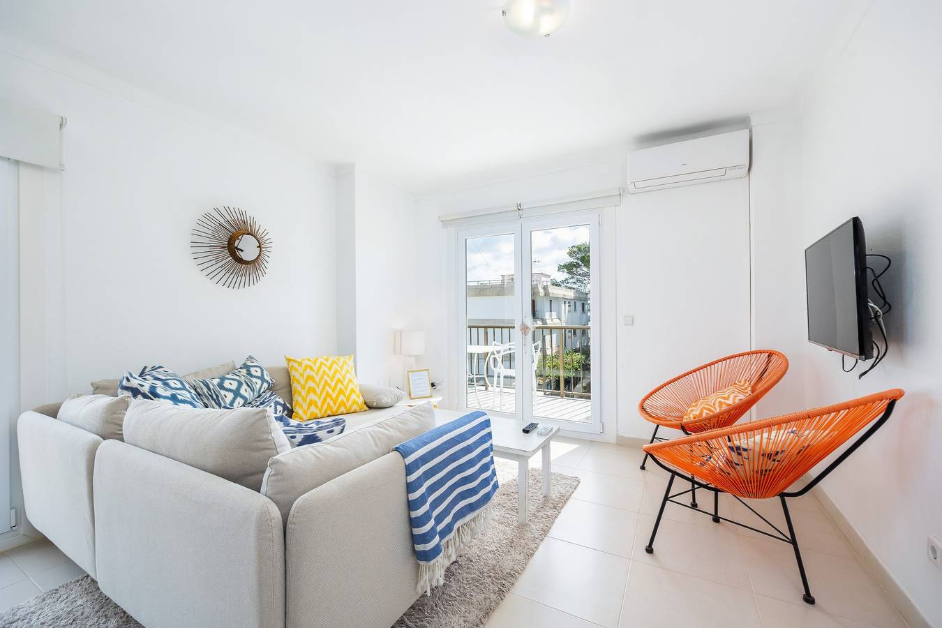 Ganze Wohnung, Ferienwohnung Planeta Mallorca in Puerto de Pollensa mit Meerblick, Wi-Fi und Klimaanlage in Port de Pollença, Pollença
