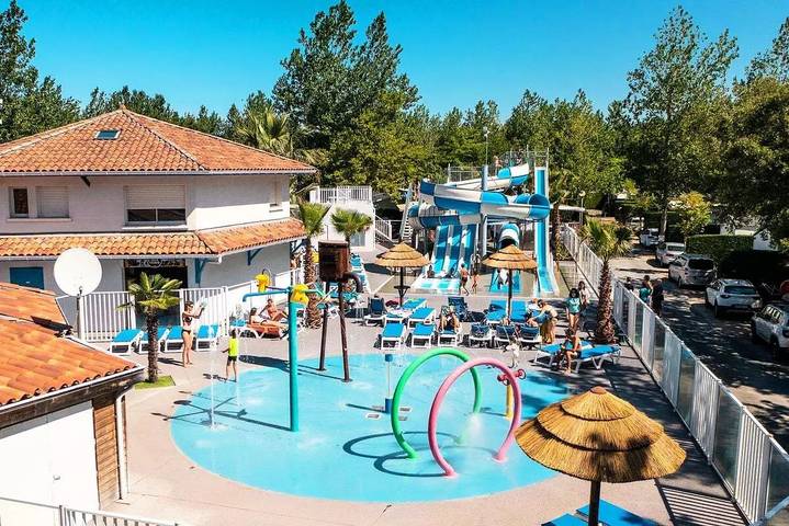 Mobil home pour 4 personnes, avec terrasse et piscine, animaux acceptés à Messanges - 3