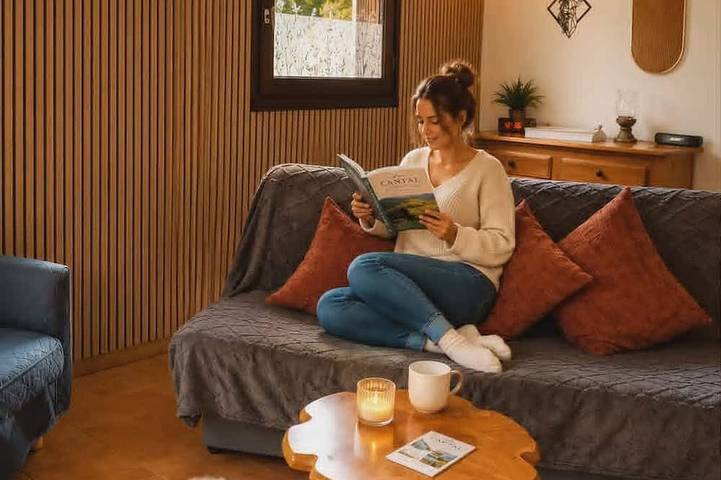 Location de vacances pour 6 personnes, avec jardin à Valette