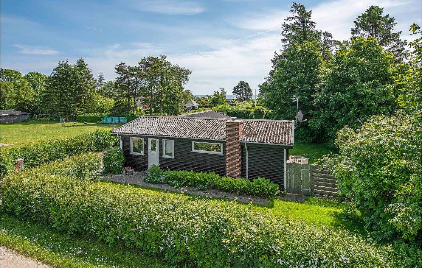 Ferienhaus für 6 Personen mit Terrasse in Bukkemose, Humble