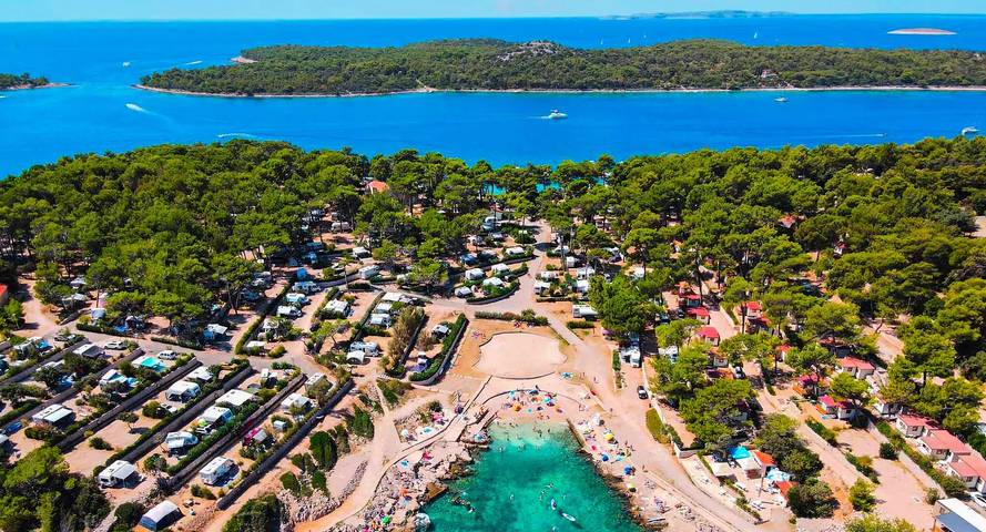 Camping für 6 Personen, mit Terrasse auf Lošinj