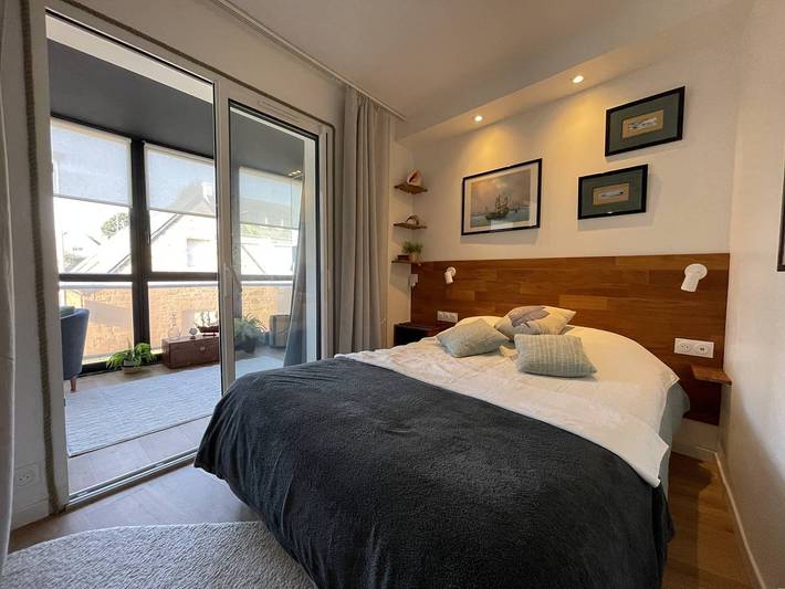 Gîte pour 4 personnes, avec balcon dans Office De Tourisme De Tregastel - 3