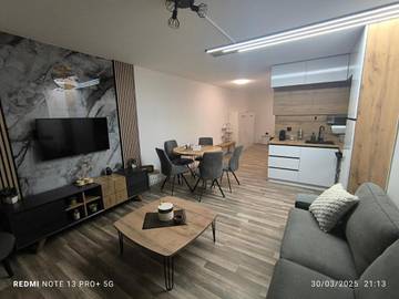 Gîte pour 4 personnes, avec balcon et vue à Vionnaz