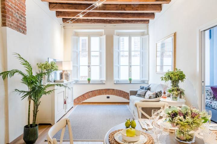 Vakantieappartement voor 3 personen in Lucca