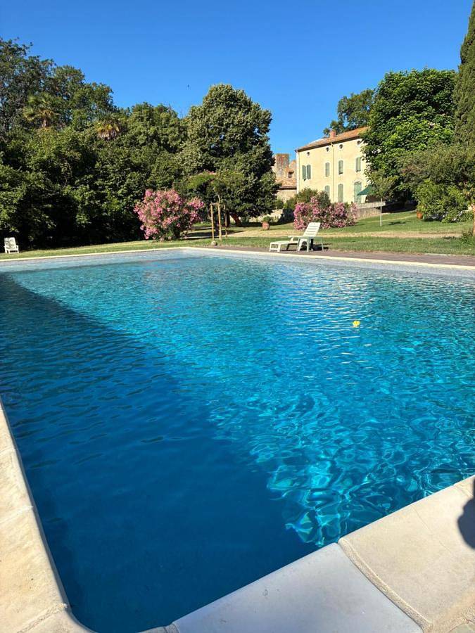 Appartement de vacances pour 2 personnes, avec Terrasse et Jardin ainsi que Piscine et Vue