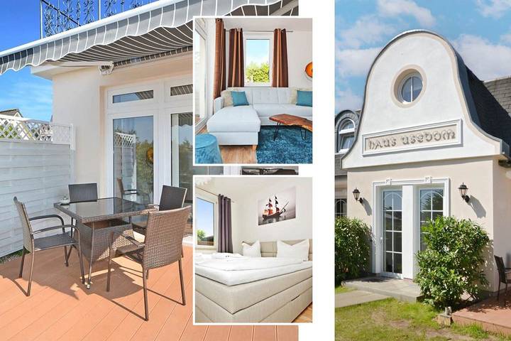 Hütte für 4 Personen, mit Garten und Terrasse, mit Haustier auf Usedom