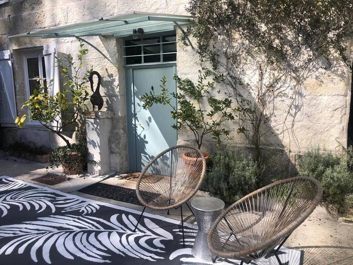 Chambre d’hôte pour 2 personnes, avec vue et jardin à Saintes - 3