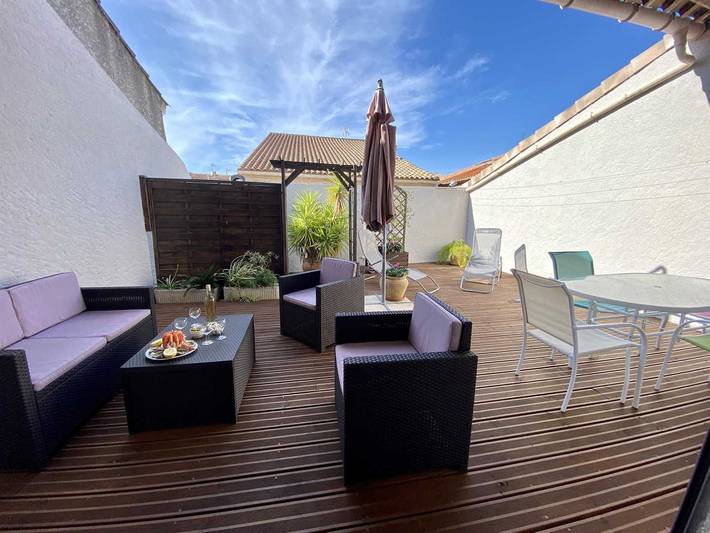 Gîte pour 4 personnes, avec Terrasse