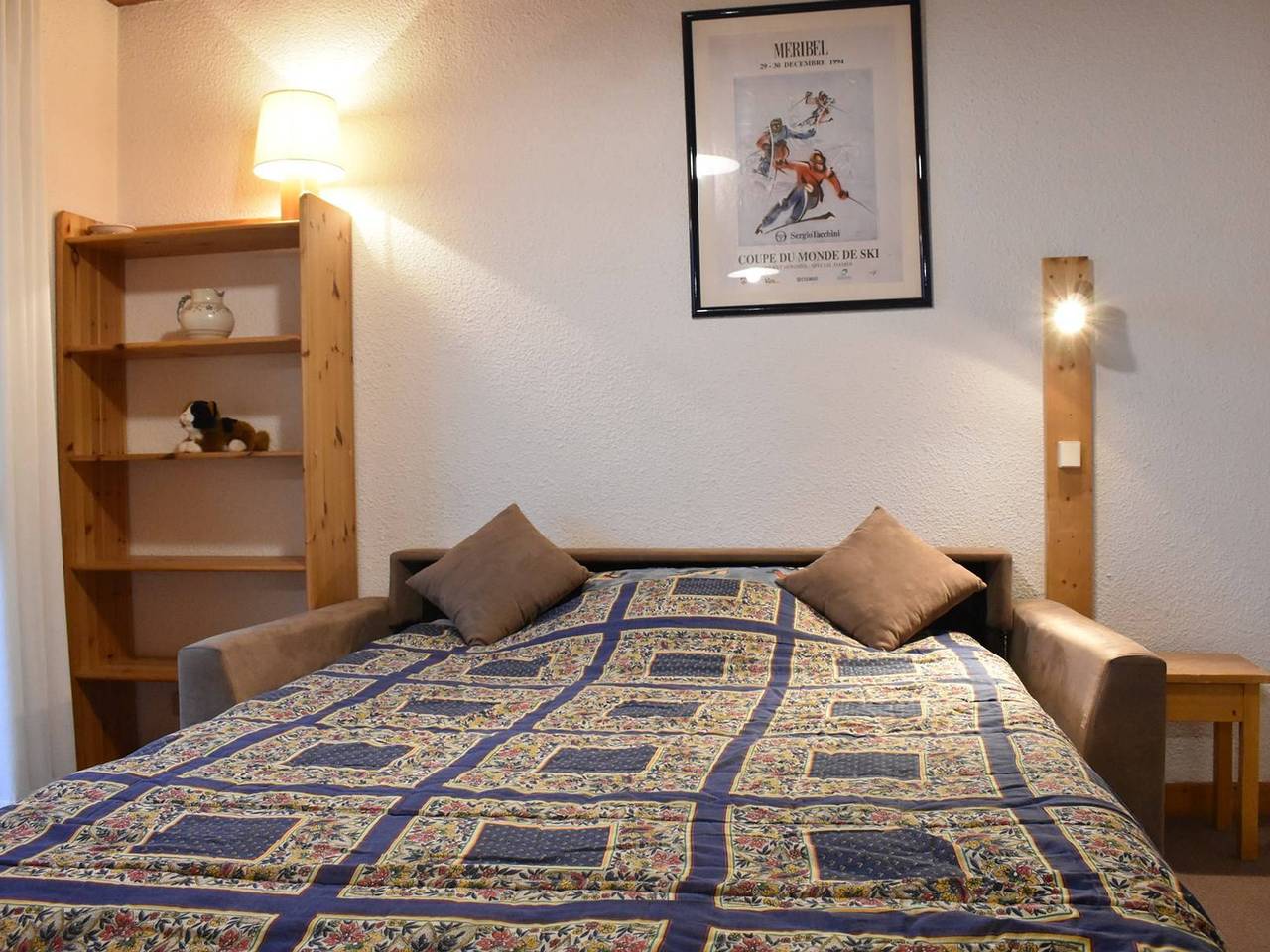 Entire apartment, 2-room apt, pets allowed, near slopes Méribel in Les Allues, Les Trois Vallées