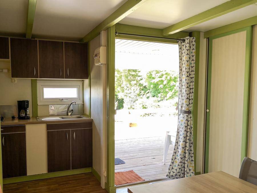 Camping Les Rulières - Chalet 6 personnes - Tv in Fontenay-le-Comte