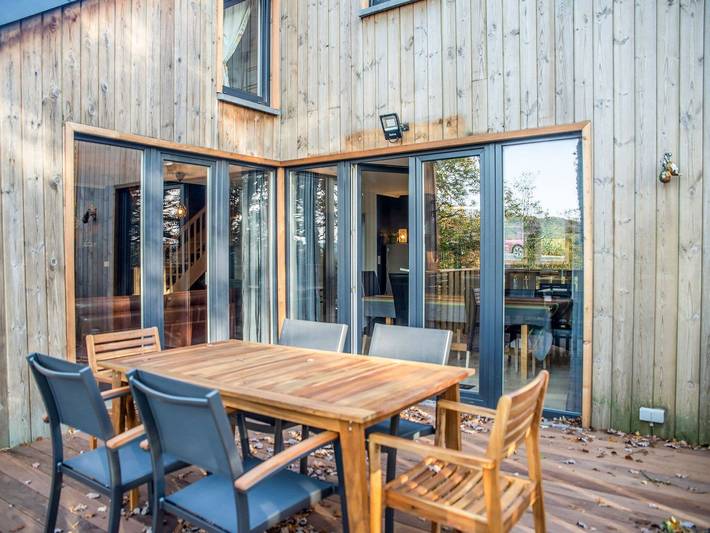 Ferienhaus für 6 Personen, mit Terrasse und Sauna