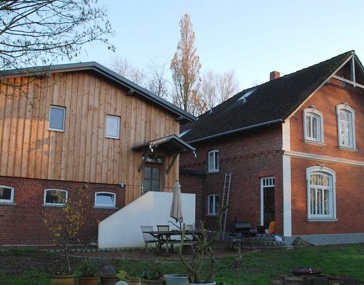 Ferienwohnung für 5 Personen, mit Balkon und Terrasse sowie Garten und Ausblick in Nordleda - 2