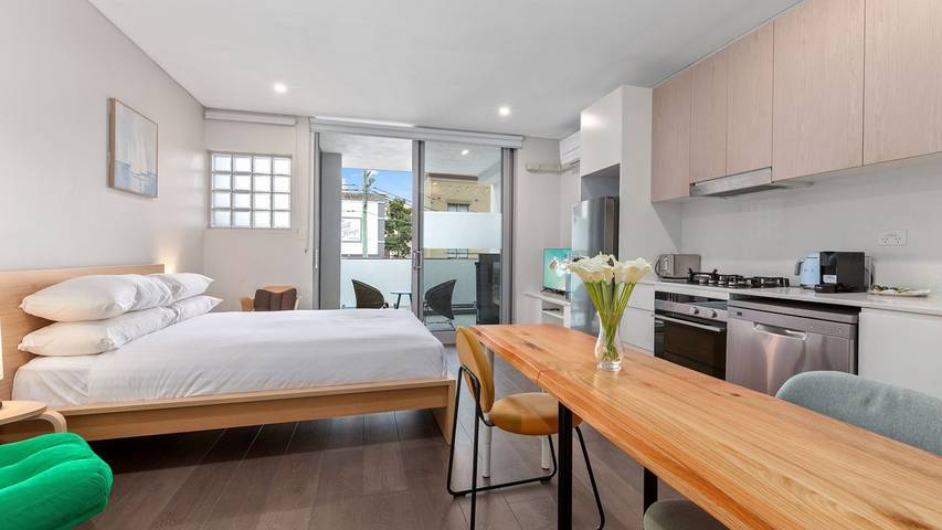 Studio für 2 Personen, mit Balkon/Terrasse in Sydney