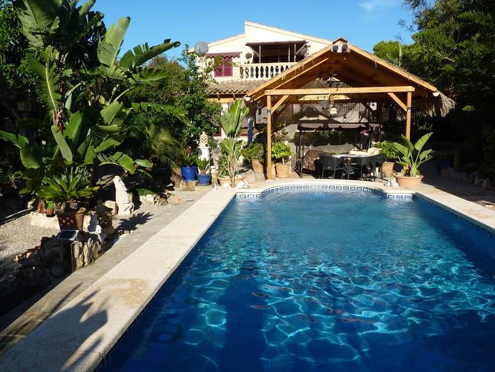 Ferienhaus für 2 Personen, mit Pool und Terrasse in Cala Mondrago