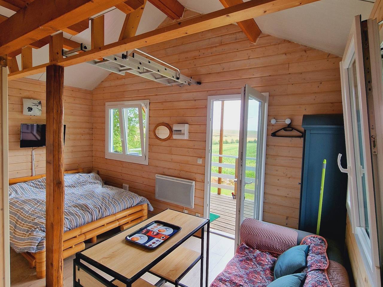 Acogedor chalet con parking, vista - 2 pers. in Meurthe y Mosela