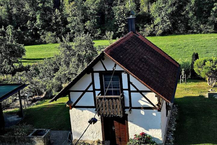 Ferienhaus für 3 Personen, mit Terrasse und Garten