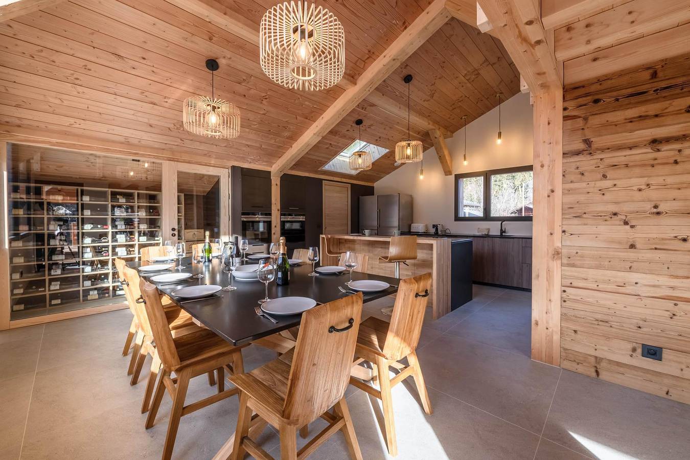 Chalet pour 10 Personnes dans Mer de Glace, Chamonix-Mont-Blanc